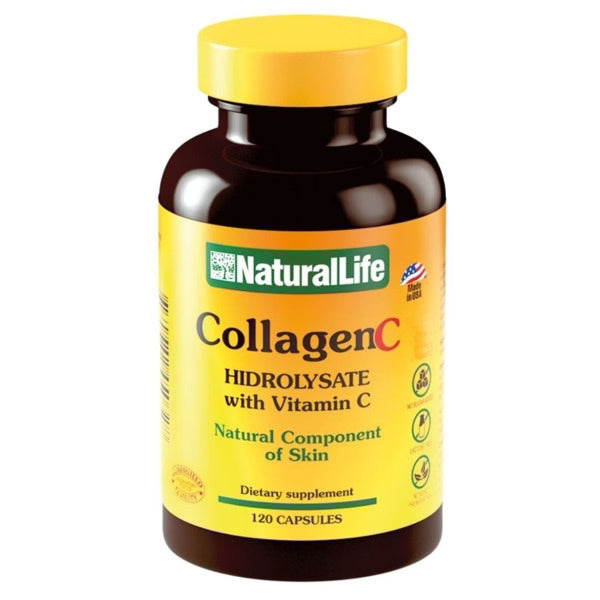NATURAL LIFE Collagen + Vit. C 120 caps