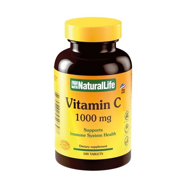 NATURAL LIFE Vitamina C - 1000 mg 100 caps