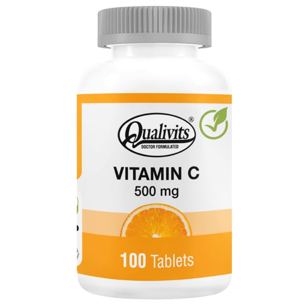 QUALIVITS Vitamina C - 500 mg 100 Tabs.