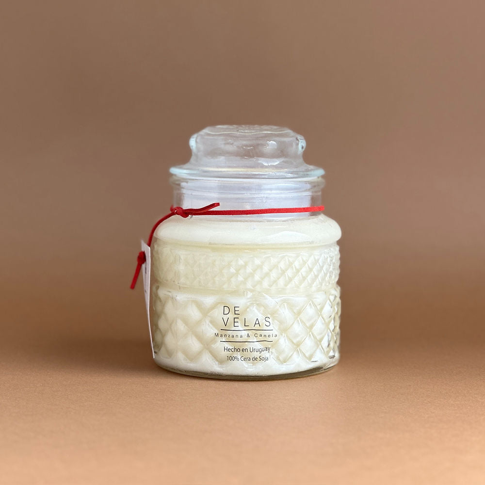 Vela Aromática 100% Natural - Caramelera craquelada xl / Vainilla