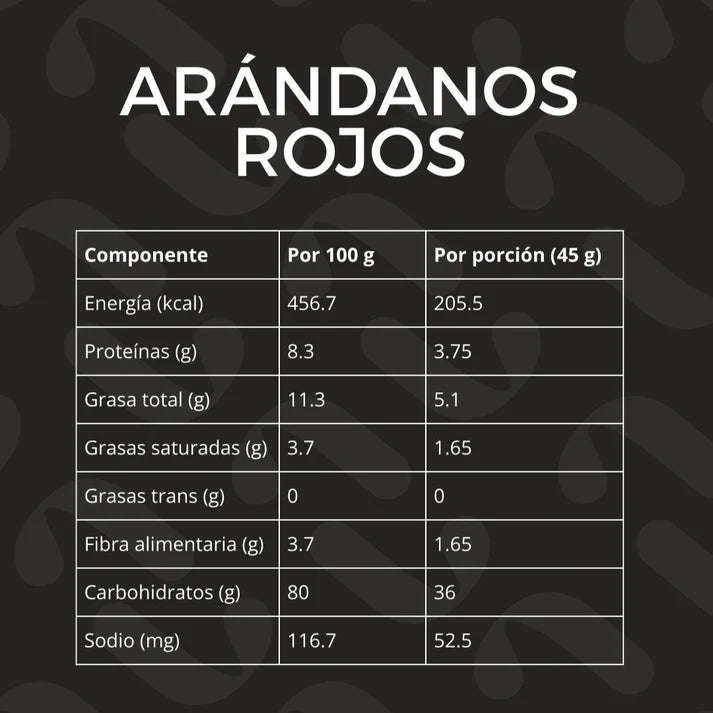 Barra de cereal / Arandanos rojos x16