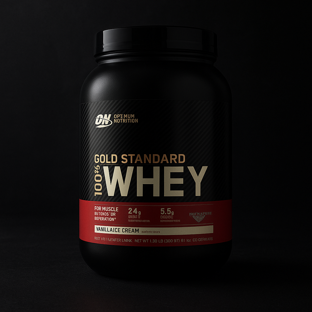 OPTIMUM NUTRITION GOLD STD WHEY VAINILLA 2LB