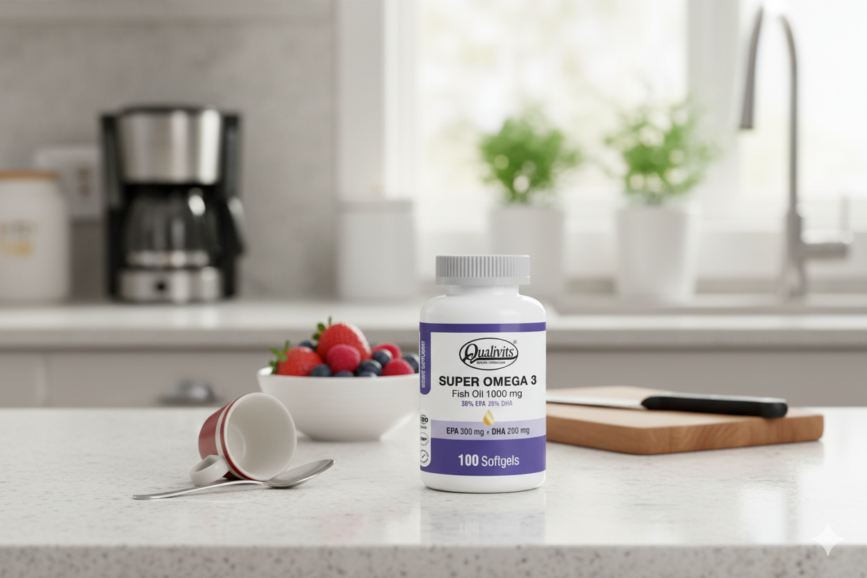 QUALIVITS Super Omega 3 100 Soft.
