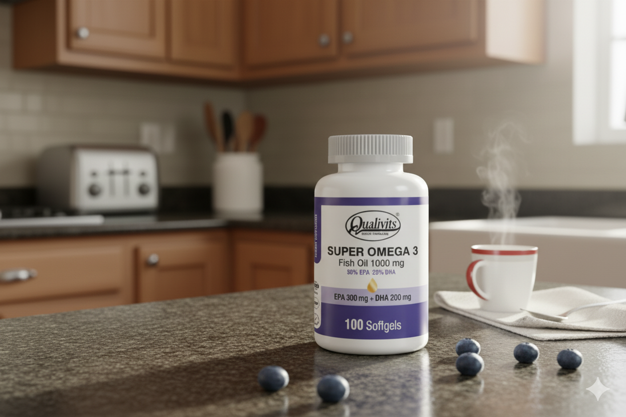 QUALIVITS Super Omega 3 100 Soft.