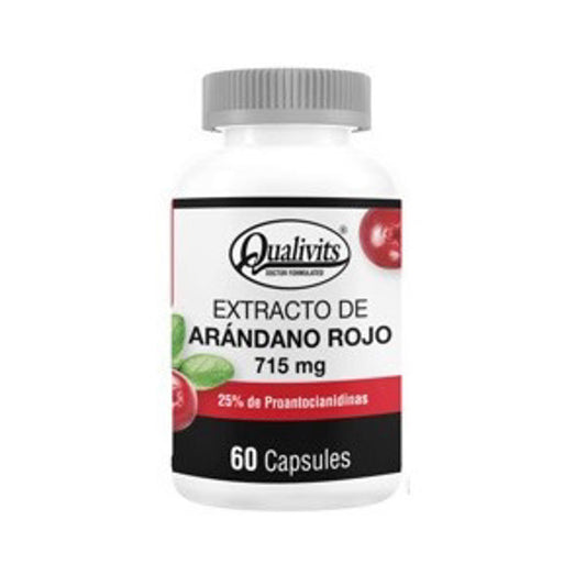 QUALIVITS Arandano Rojo 60 Caps.
