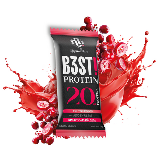 Barra proteina B3ST / Frutos Rojos x10