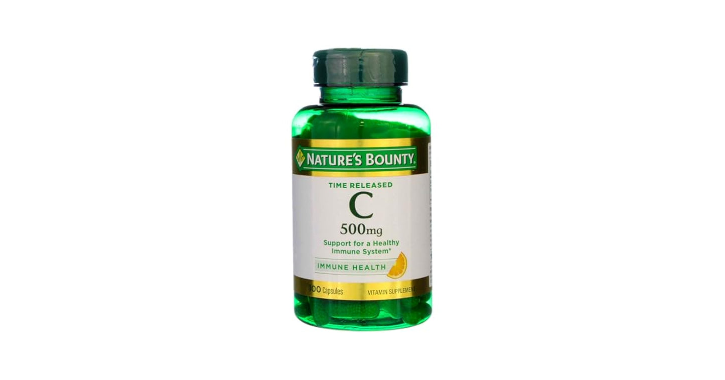 NATURE'S BOUNTY Vitamina C 500 mg 90 caps