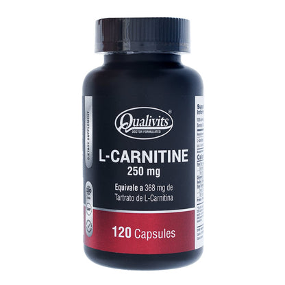 QUALIVITS L-Carnitine 250 mg 60 Caps.