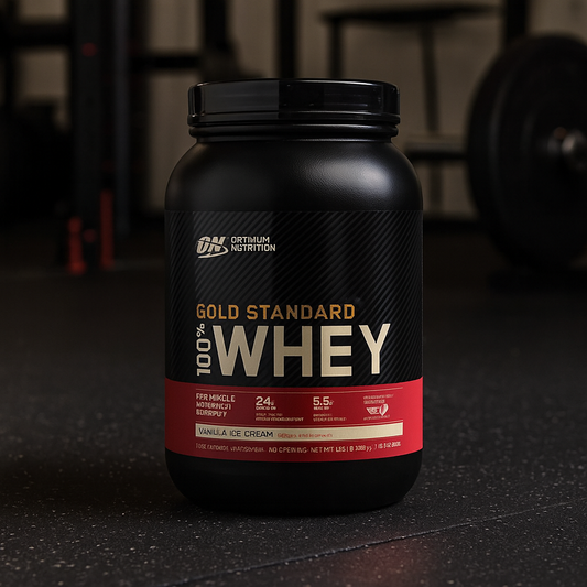 OPTIMUM NUTRITION GOLD STD WHEY VAINILLA 2LB