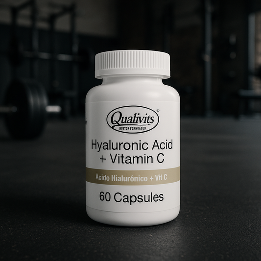 QUALIVITS Hyaluronic Acid + Vitamin C 60 caps