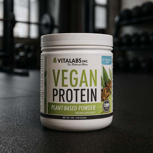 VITALABS VEGAN WHEY PRO VAINILLA 1LB
