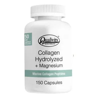 QUALIVITS Colageno Hid. 400mg & Mag 100mg 150 Caps.