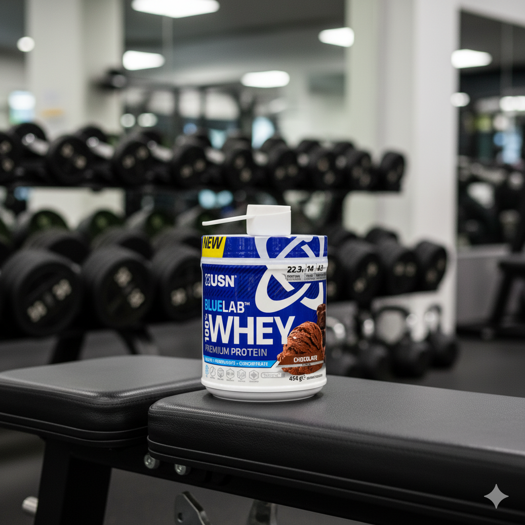 BLUELAB 100% WHEY PROTEIN Chocolate 454g