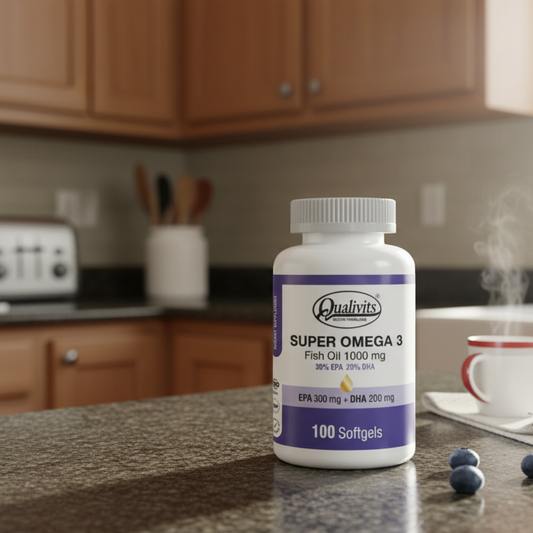 QUALIVITS Super Omega 3 100 Soft.