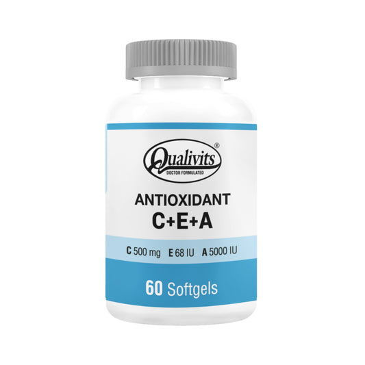 QUALIVITS Antioxidant C+E+A 60 Soft.