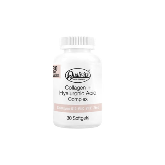 QUALIVITS Colageno & Hialuronico Complex 30 Soft.
