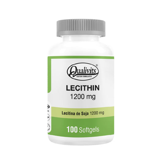 QUALIVITS Lecithin 1200 mg 100 Soft.