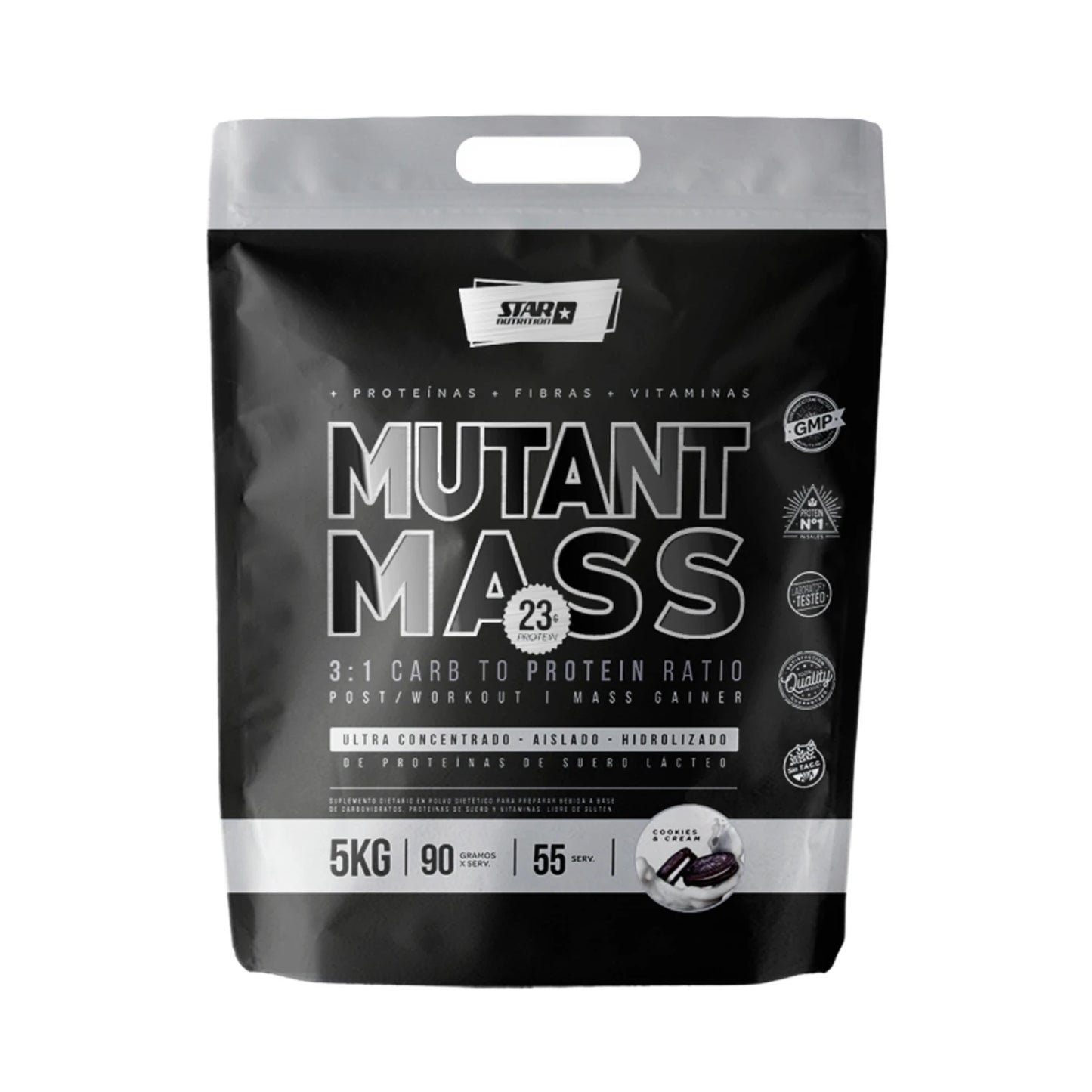 STAR NUTRITION MUTANTMASS COOKIES&CREAM 5KG