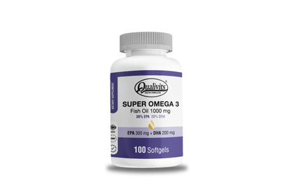 QUALIVITS Super Omega 3 100 Soft.